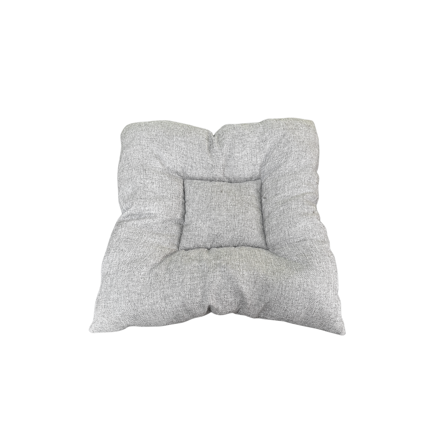 Luxury Grey Jute Hut for Your Pet Includes a soft, removable cushion