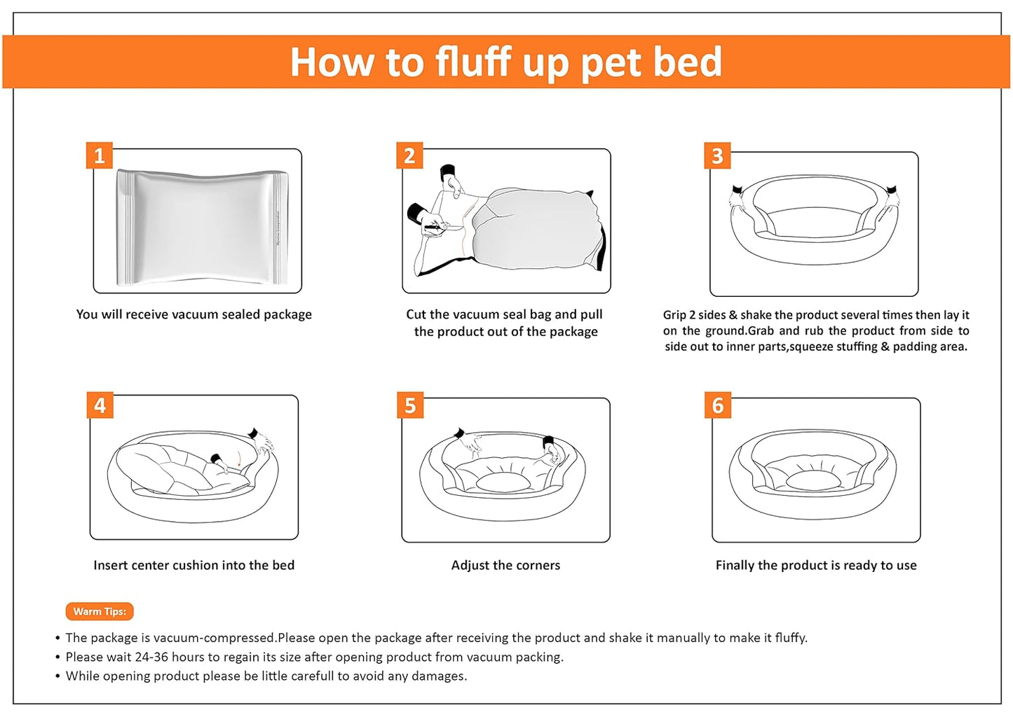 Soft and Cozy Holland Velvet Dog Bed with Side Pillow Attached