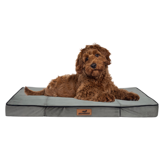 Furrlovers Soft Holland Velvet Orthopedic Flat Dog Bed