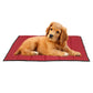 Red Waterproof Dog Bed Mat, Comfort Pad for Indoor & Outdoor