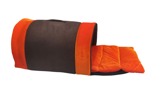 ORANGE-BROWN