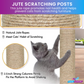 FURRLOVERS Multi-Level Cat Tree Tower, 64-Inch Tall, with Scratching Posts, Hammocks and Condo,