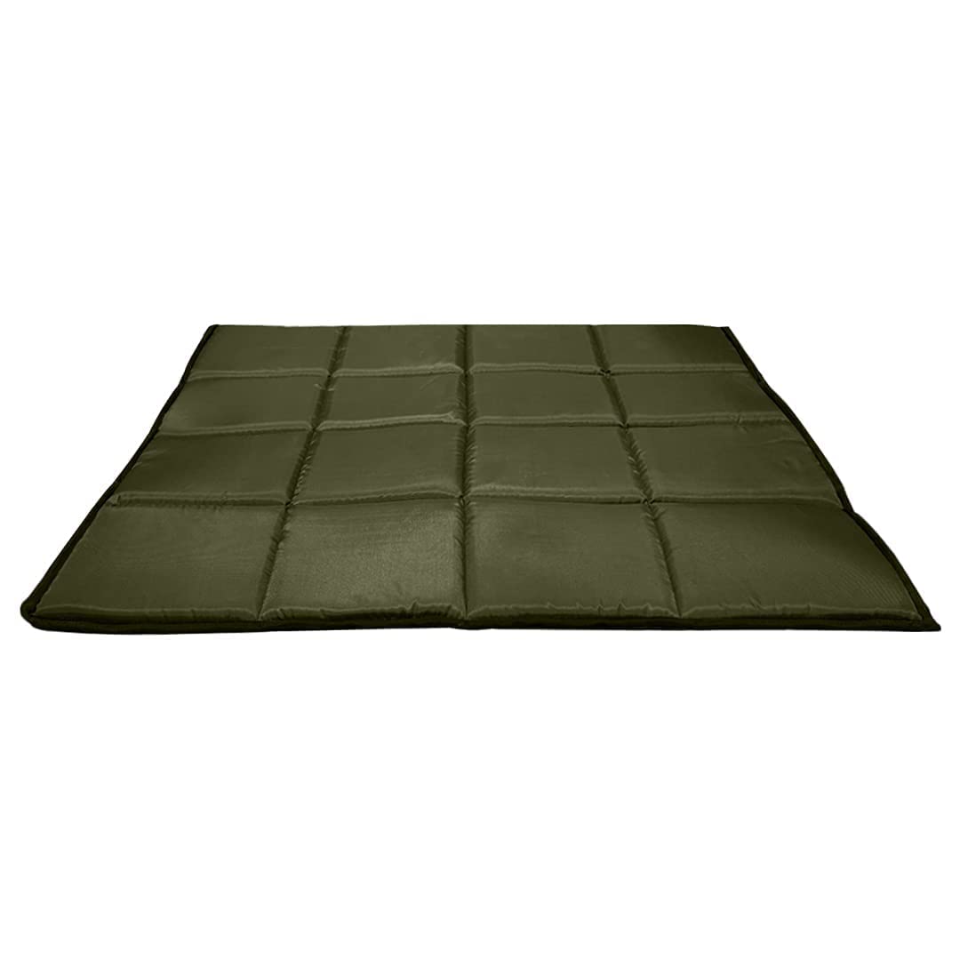 Green Waterproof Dog Bed Mat, Comfort Pad for Indoor & Outdoor