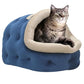 Stylish and Cozy Blue colour Dog and Cat Hut