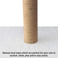 furrlovers Soft Fur Cat Scratching Post Activity Tree with Sisal Rope (White)