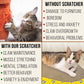 2 in 1 Reversible Cat Scratcher with cat nip for Cats and Kittens, Pet Scratching Post, Cardboard Scratch Pad, Toys for Cats and Kittens (Wave)