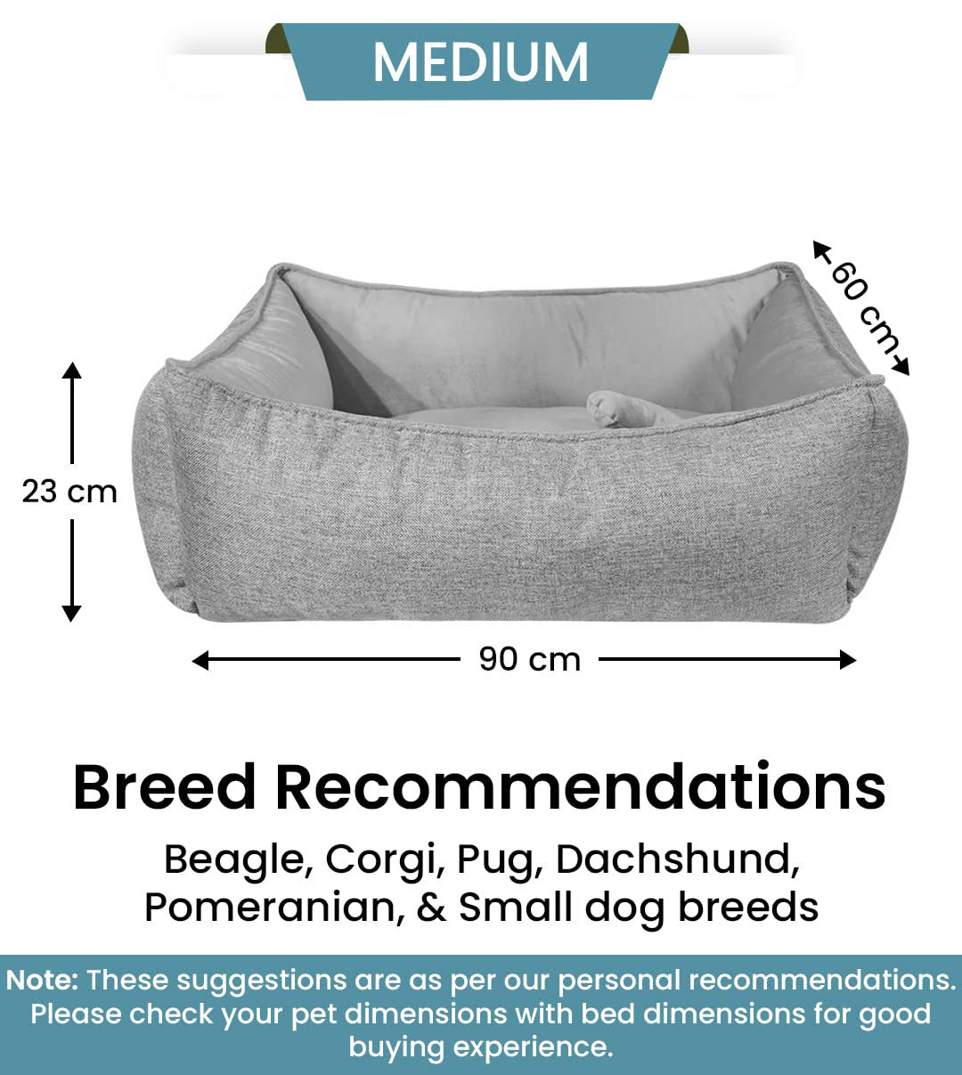 Jute Pet Bed for Dogs and cats for all seasons