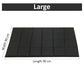 Black Waterproof Dog Bed Mat, Comfort Pad for Indoor & Outdoor