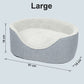 Luxury Dog Bed with Sherpa Interior, Cosy Pet Bedding